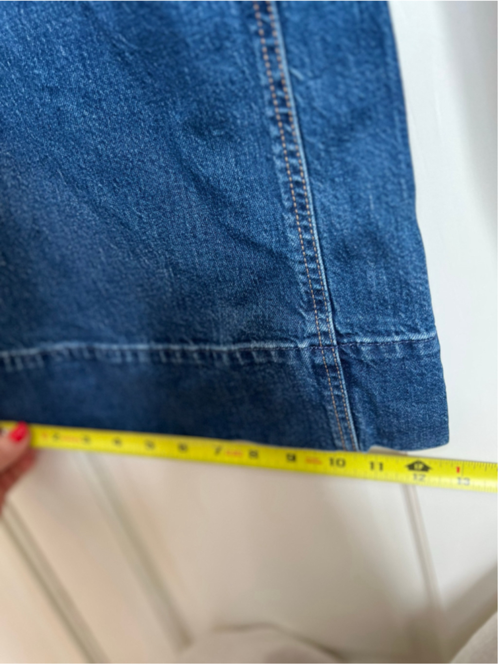 J. Crew Wide-leg denim trouser jeans Medium Wash 30 - Picture 9 of 12